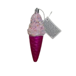 Kersthanger ijsje multicolor met glitter-Kerstdecoratie-zerostock-opkoper